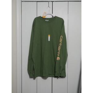 Carhartt Long Sleeve T-Shirt - Green - Size XL Tall